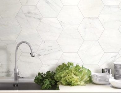 6 Simple tips for creating a hexagonal tile focus in your home
